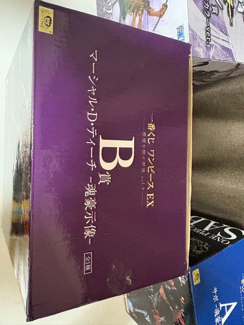ワンピース　一番くじ　魂豪示像　ラストワン賞ゾロ　B賞ティーチ　A賞サボ　セット