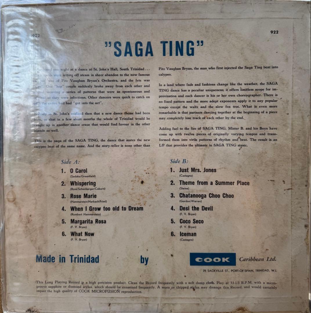 洋楽 Fitz Vaughan Bryan - Saga Ting!