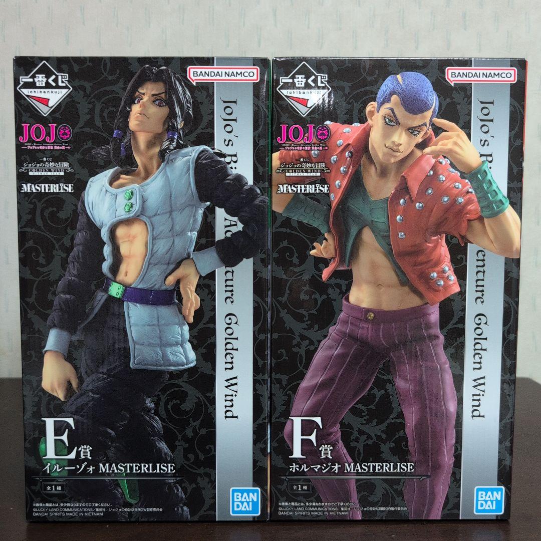 一番くじ　ジョジョの奇妙な冒険　フィギュア　A　B　C　D　E　F　G　コンプ