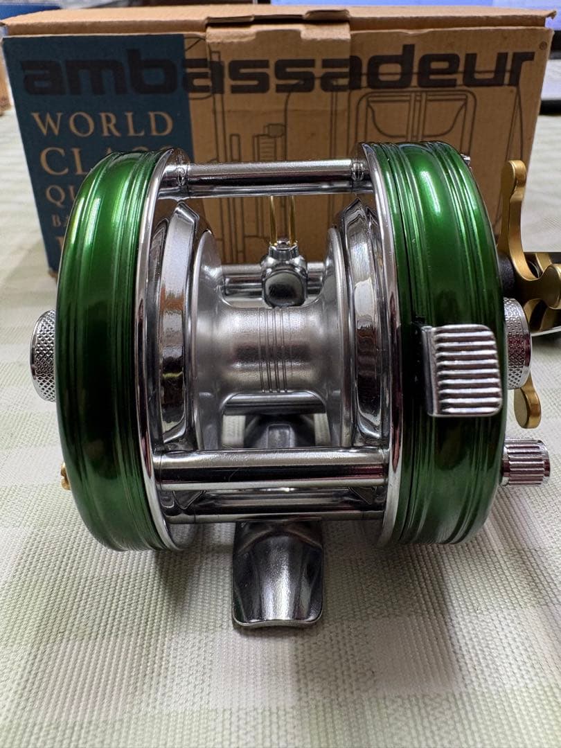 アブガルシア アンバサダー 4500CS グリーン カスタム AbuGarcia