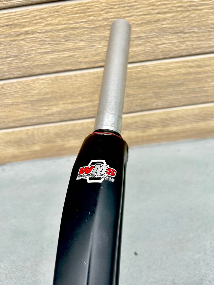 【WilierカーボンCarbonフロントフォーク】RITCHEYヘッドパーツ付