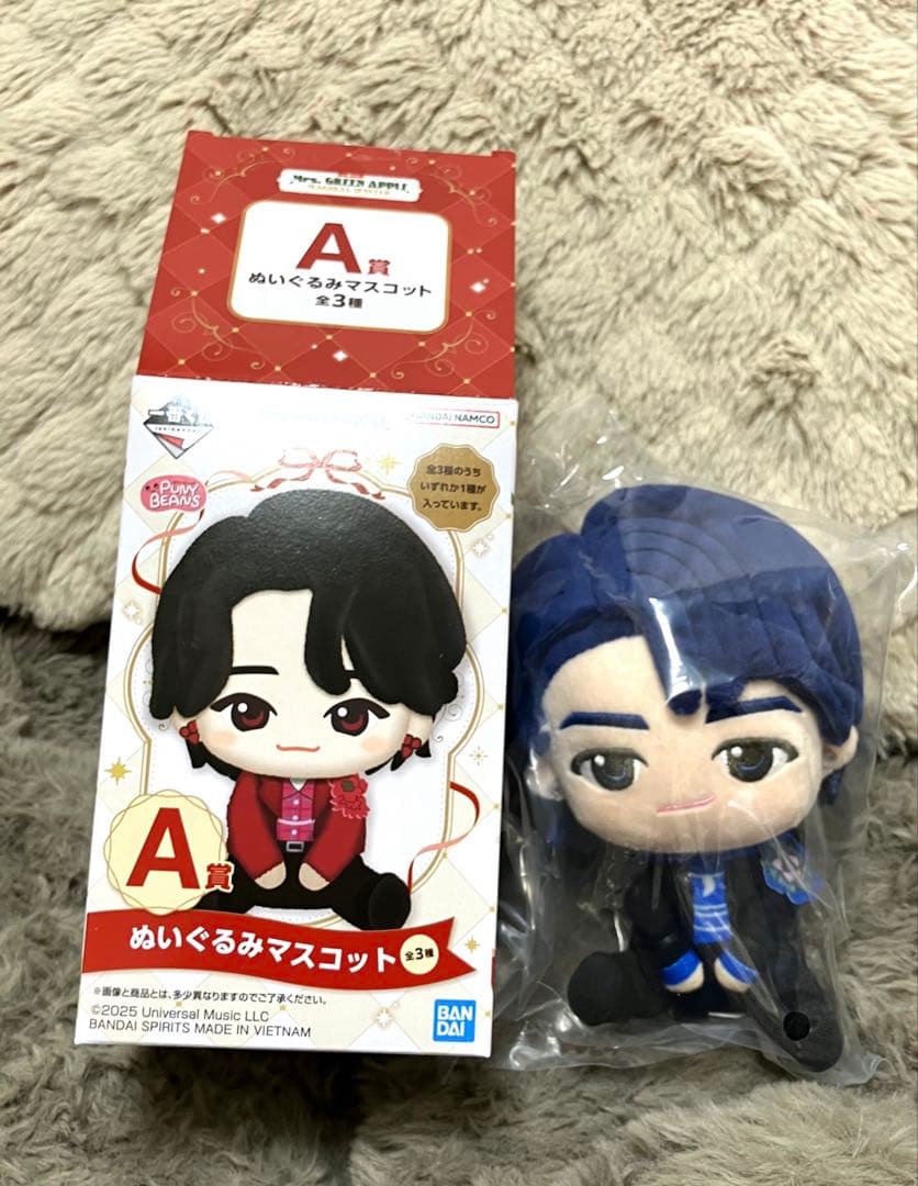 Mrs.GREEN APPLE 一番くじ　ラストワン賞・A賞・E賞・F賞・H賞