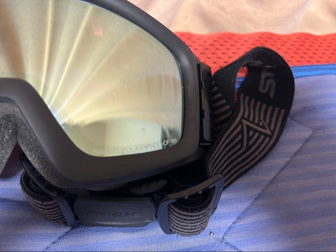 SWANS (スワンズ) スノーゴーグル マイクロターボファン付、ケース付