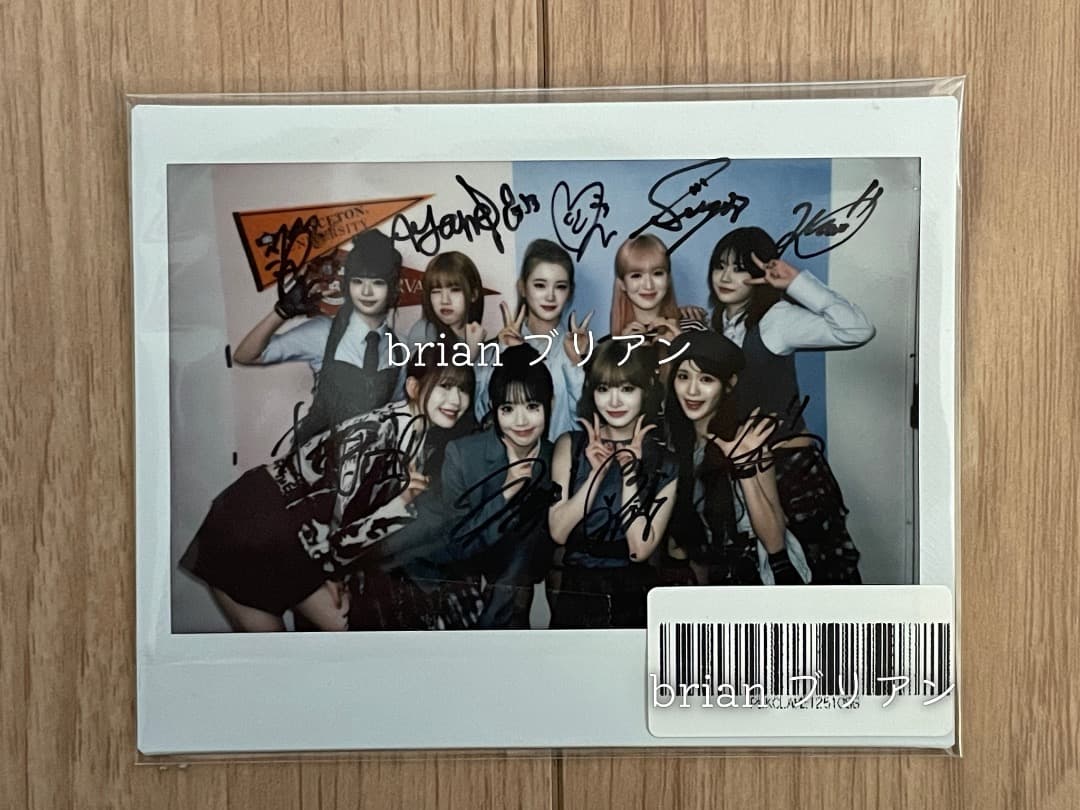 ME:I KCON 2025 サイン チェキ