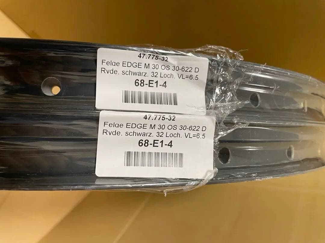 最終セール RYDE EDGE M30OS 29インチ32H リム 2本組