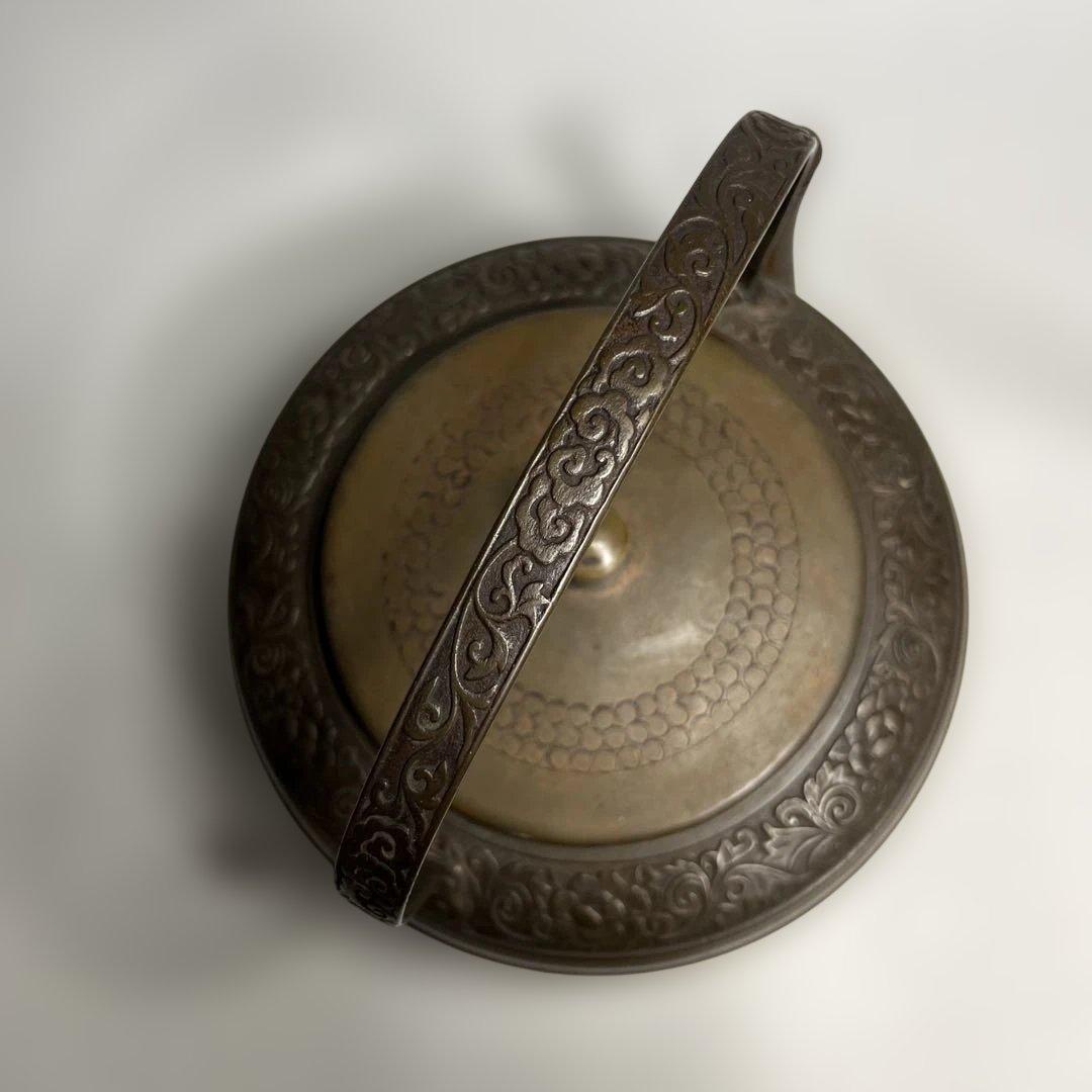 古銅　銅瓶　薬缶　水注ぎ