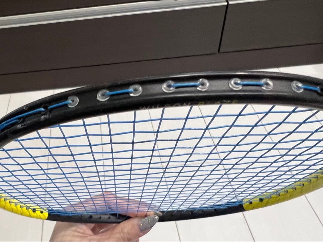 26☆Wilson バドミントン ラケット BLAZE SX9000 スパイダー