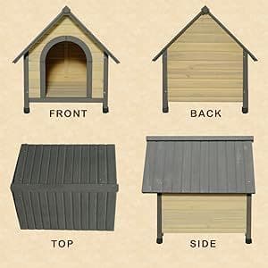 【新品　未使用】アイリスオーヤマ ウッディ犬舎 WDK-750　ブラウン