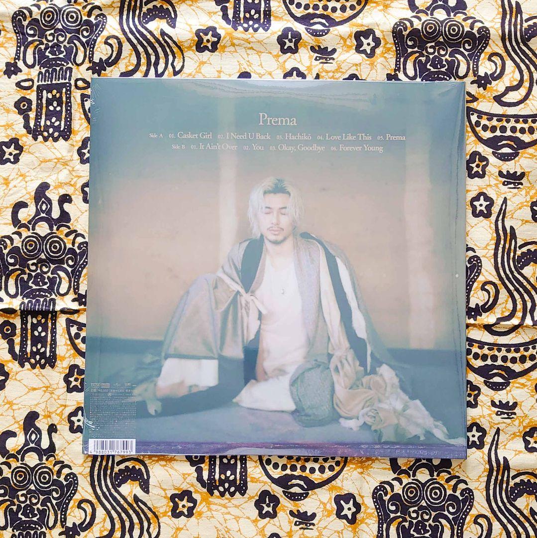 【未開封】藤井風 Prema シリアルナンバー付きアナログレコード国内盤