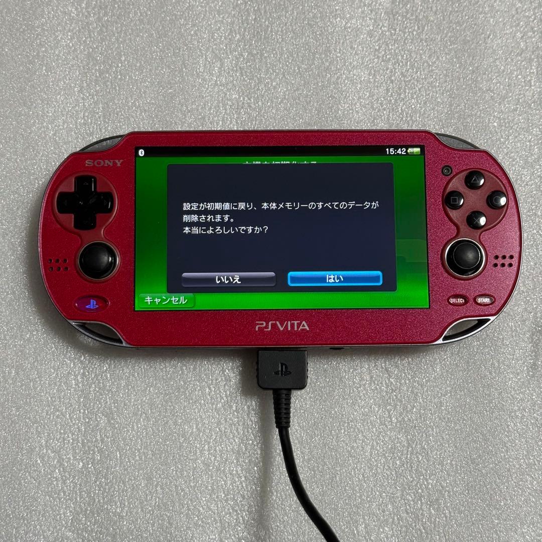 PlayStation Vita本体 PCH-1000 コズミック・レッド