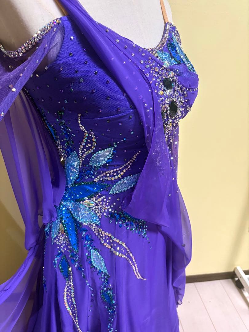 【最終お値下げ】白樺ドレス ✳︎社交ダンスドレス