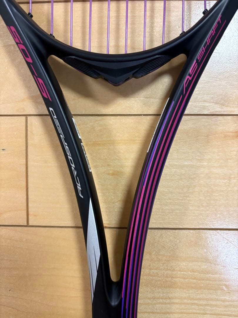 値下げ　ミズノ　ソフトテニス ラケット　アクロスピードS05 00u