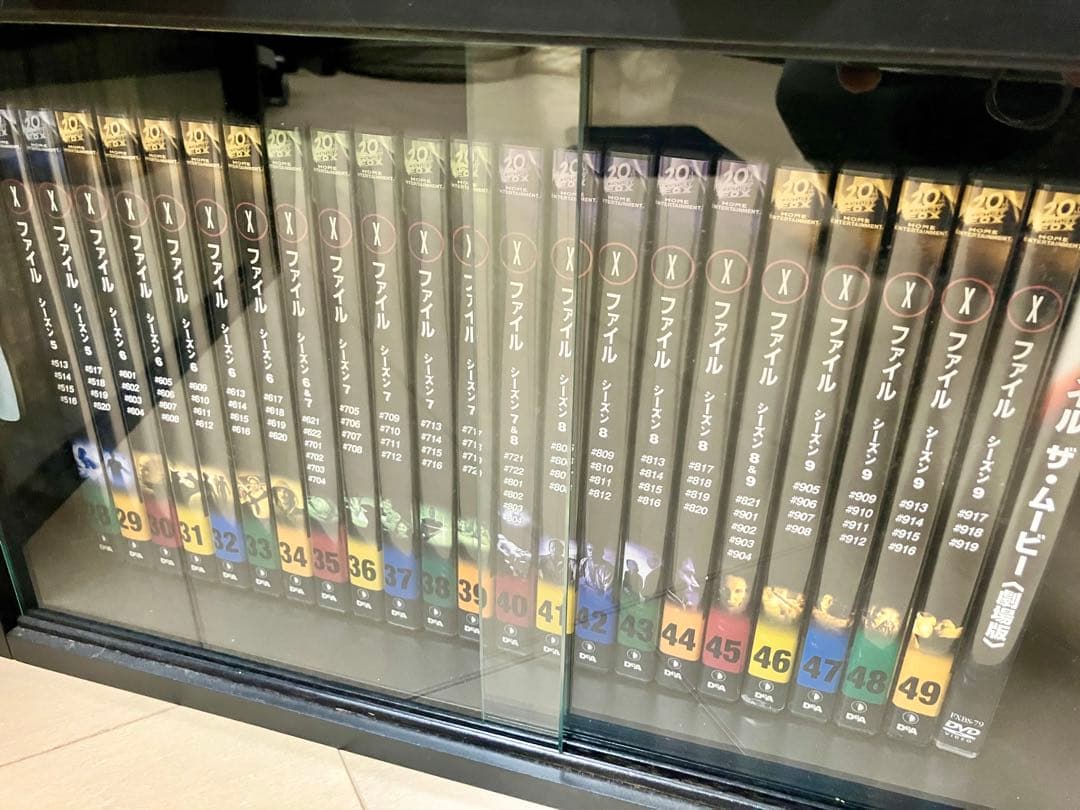 ディアゴスティーニ Xファイル DVD49巻 専用バインダー、収納ケース付き