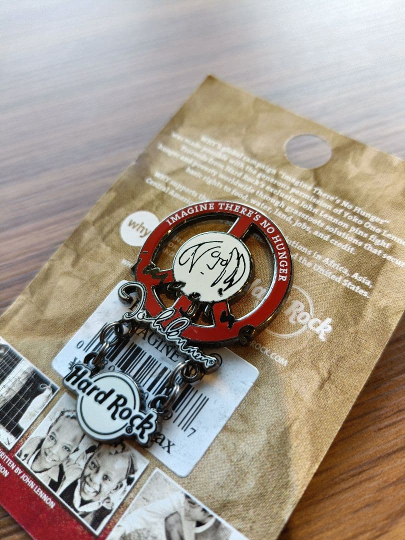 未使用/ピンバッジ☆ジョン・レノン