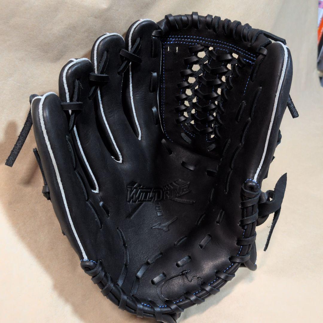 ミズノ:左投げ用:軟式用グラブ:投手用:黒:サイズ11