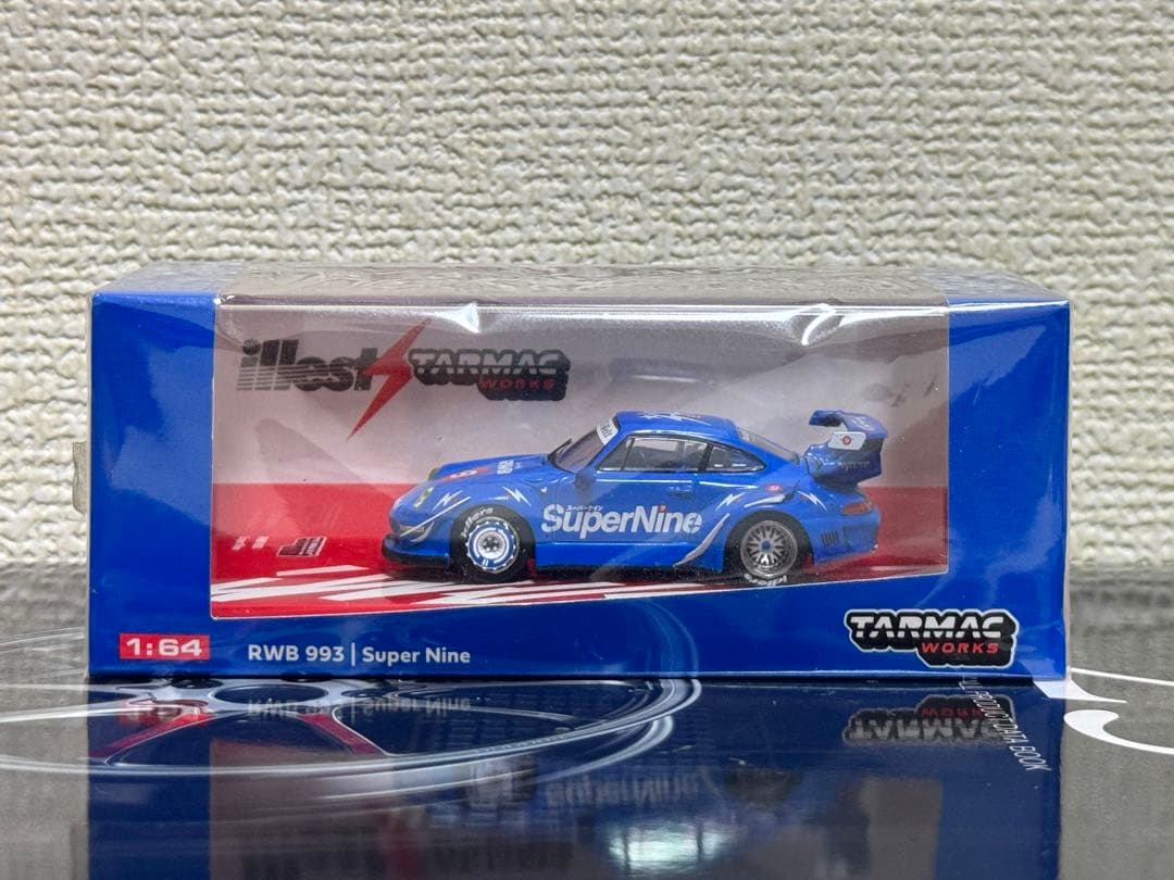 Tarmac 1/64 RWB 993 Super Nine ミニカー