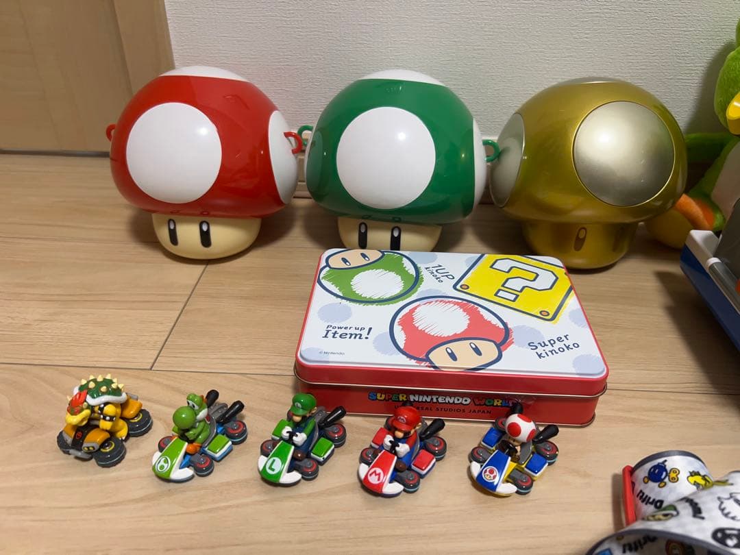 マリオ　USJ ヨッシー　マリオカート　ポップコーンケース　ドリンクケース