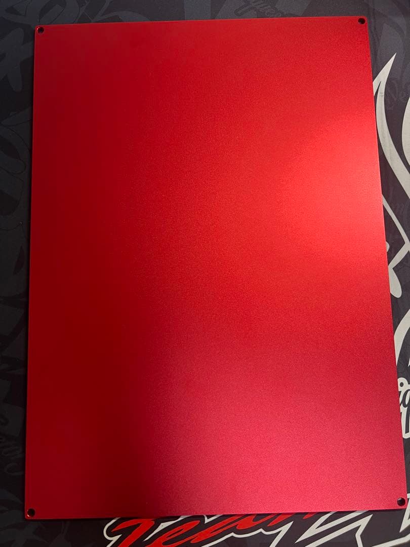 OVERDOSE セッティングボード Ver.2 ( レッド/Weld スカル)