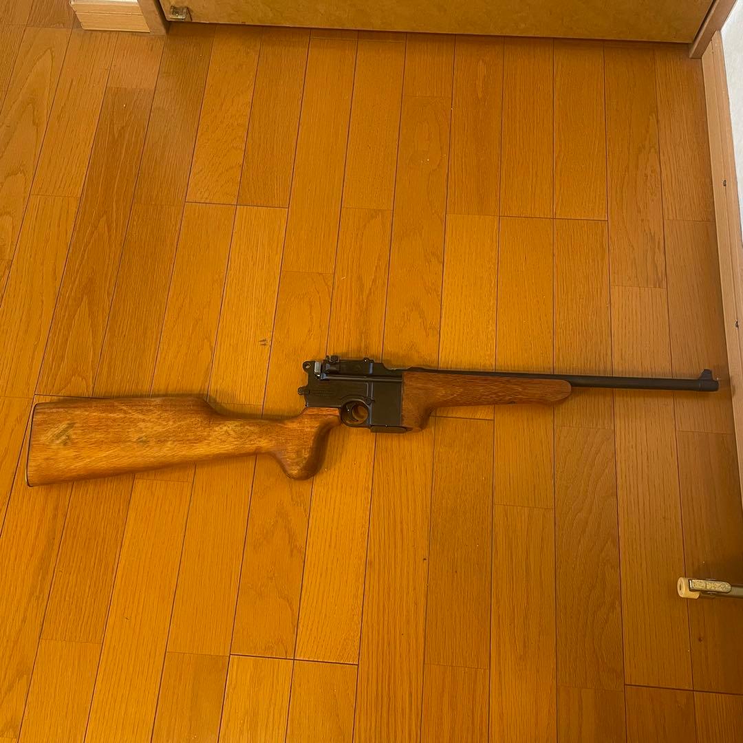 【絶版品】金属モデルガン　ハドソン　モーゼル カービン　14.5インチ　装飾用