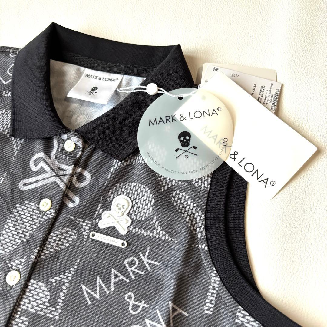 新品タグ付き✨MARK & LONA ブラック ノースリーブ S 2024SS
