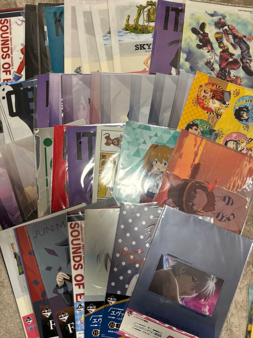 キャラクターグッズ アニメキャラ クリアファイル 大量 まとめ売り