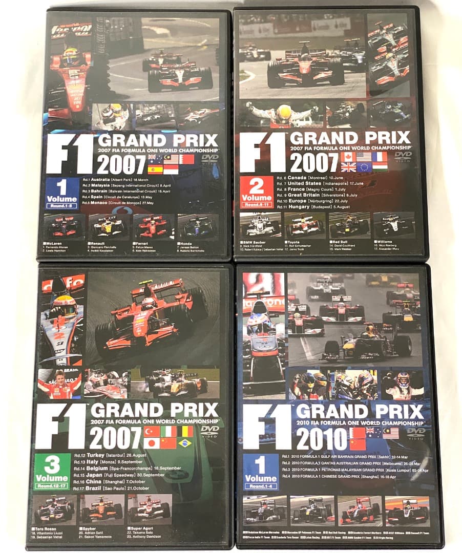 ク*ー様 【14本セット】フジテレビ F1 グランプリ DVD 2005〜201