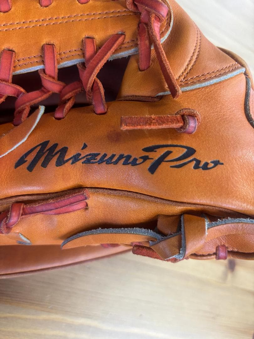【レア・当時物美品】ミズノプロ 硬式用グラブ　外野　左投げ（ビッグM）