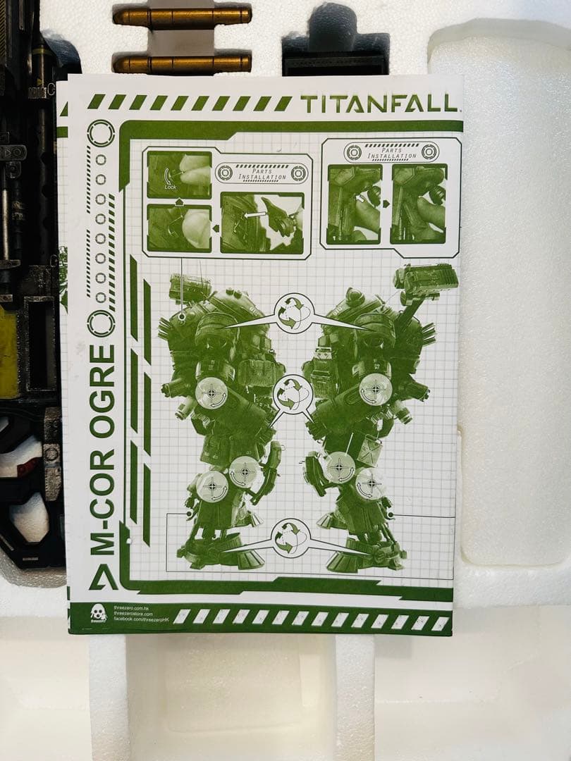 threezero threea タイタンフォール M-COR オーガ