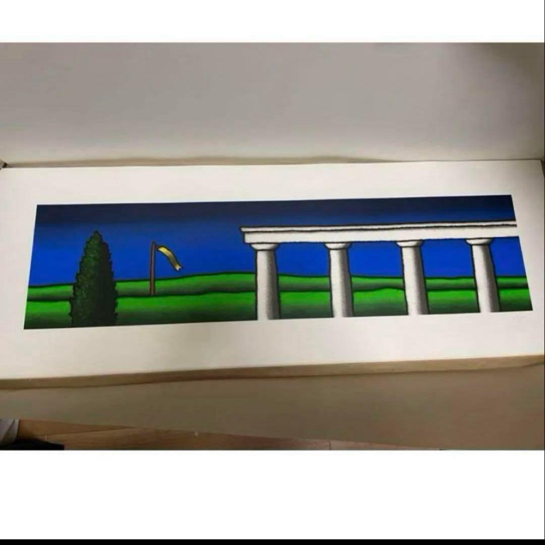 年内最大割引中《版画》　ティノ・ステファノーニ　『神殿』