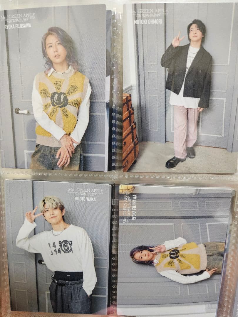 【レア含コンプリート】ミセスホワイトラウンジフォトカード＋ハーモニー若井レア