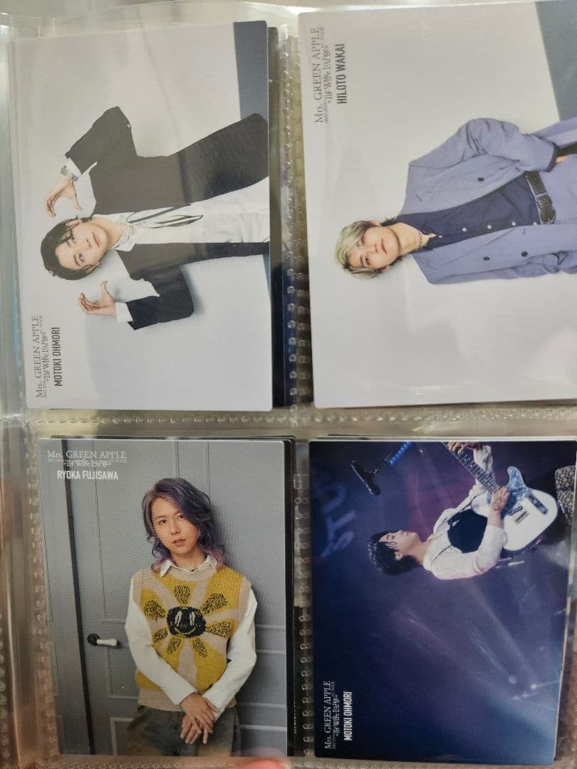 【レア含コンプリート】ミセスホワイトラウンジフォトカード＋ハーモニー若井レア