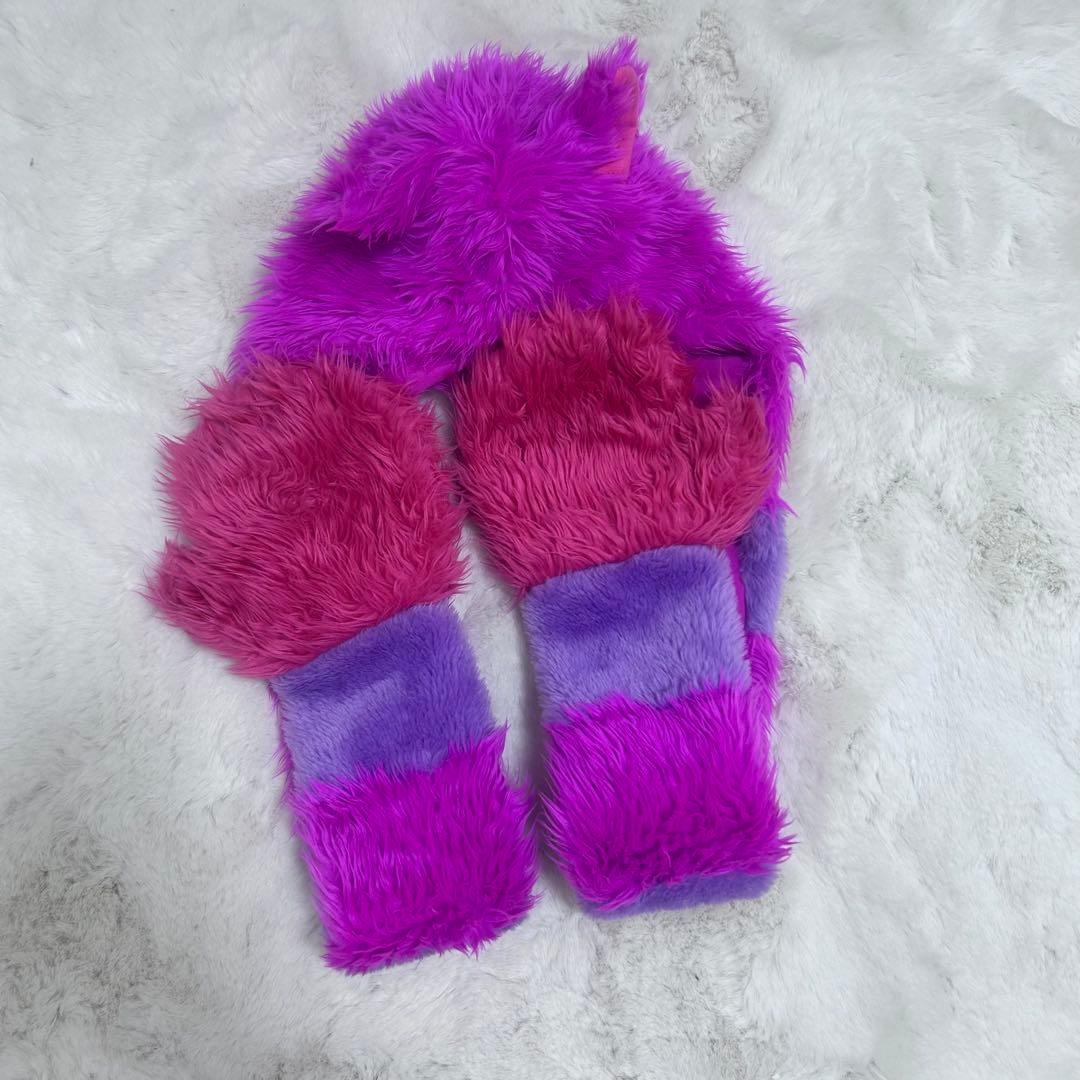 チェシャ猫 マフラー キャップ ディズニー