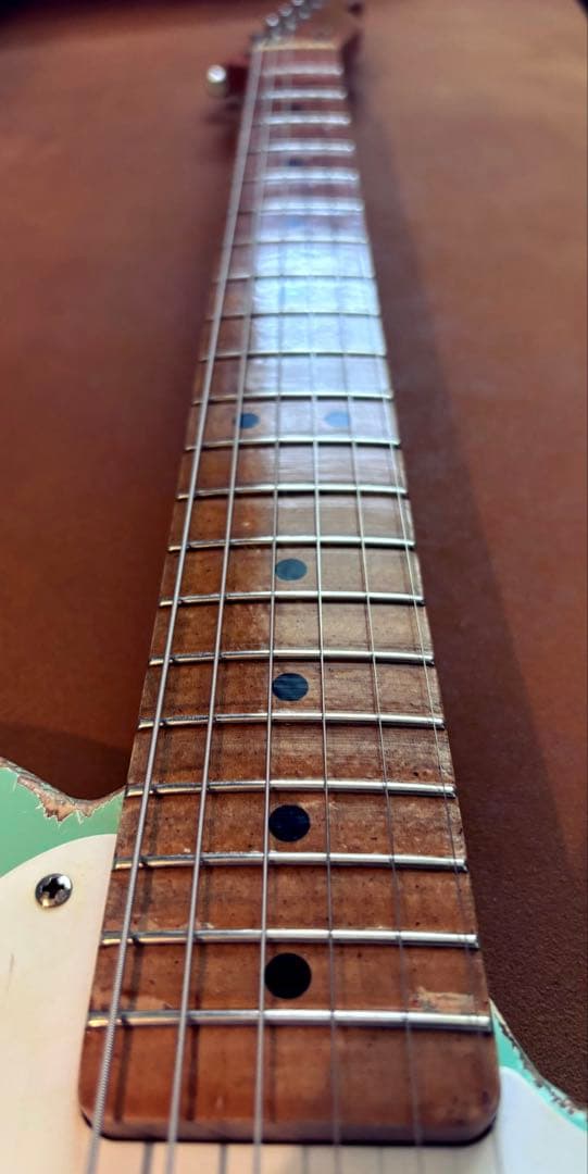 fender JAPAN テレキャスター レリック サーフグリーン