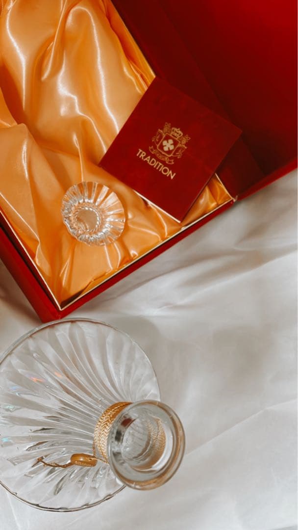 【値下げ お買い得】カミュ トラディション バカラ 空瓶・箱付