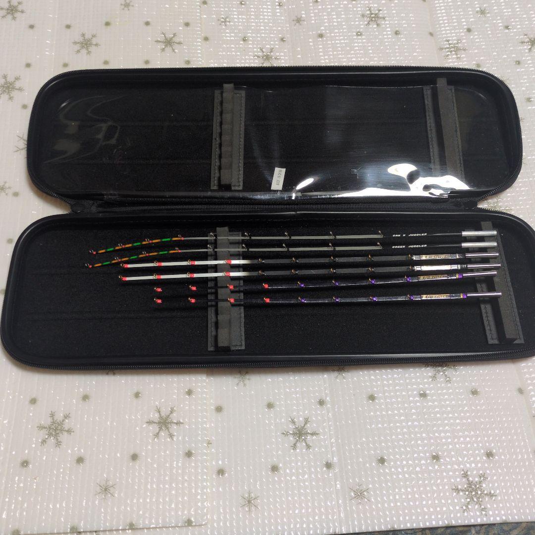 ワカサギ竿 6本セット　クリーク　ジャグラー　疾風　龍幻　龍刃