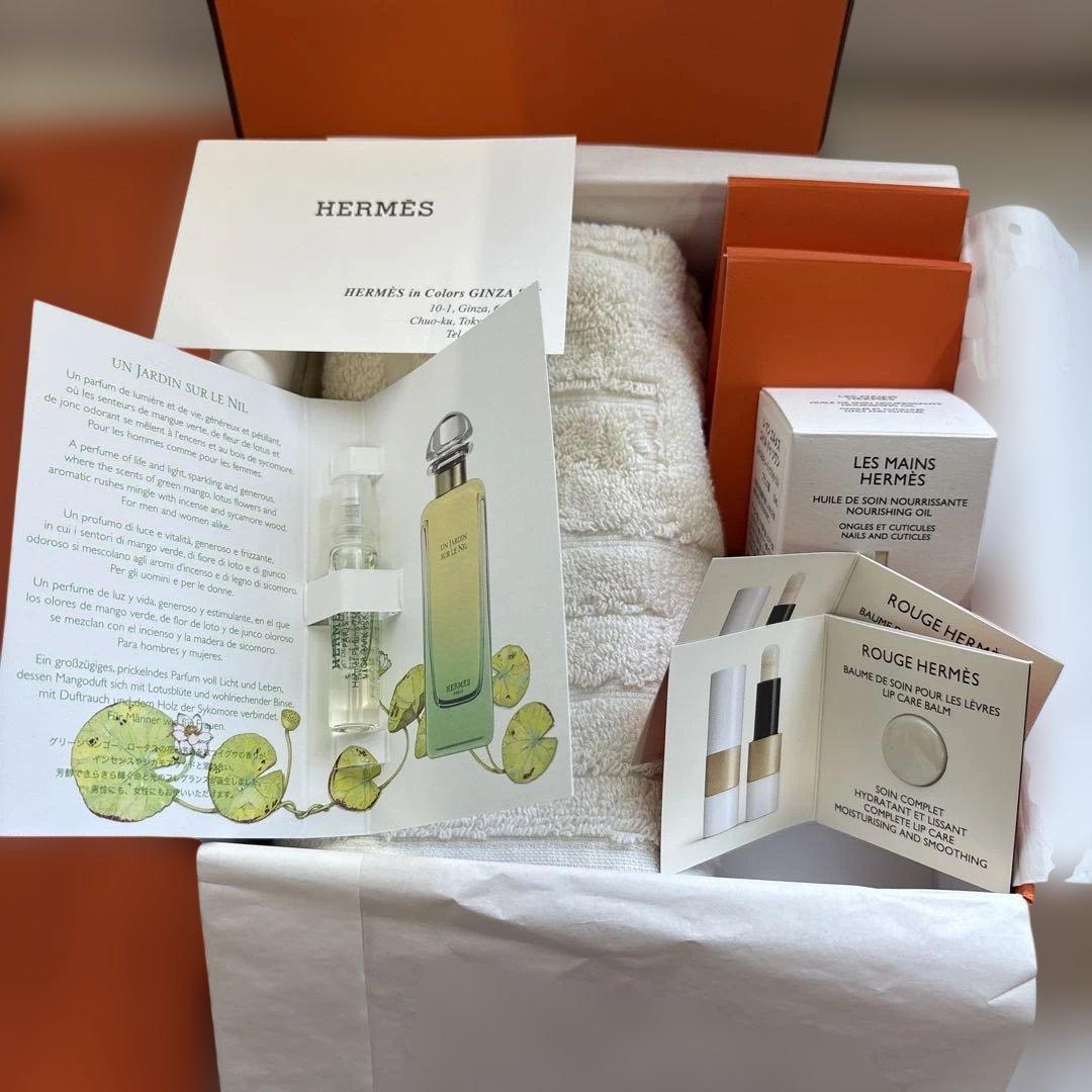 HERMES ハンドタオル セット