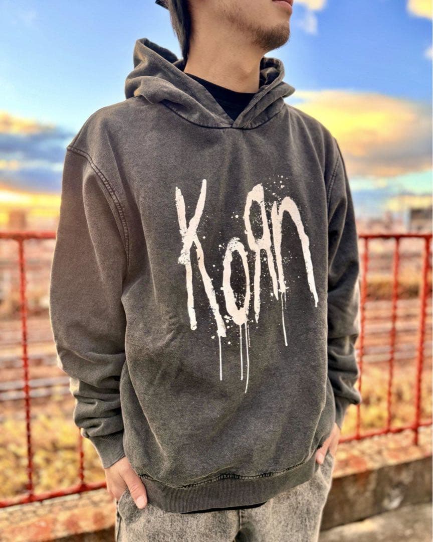 新品未使用 KORN / Still A Freak プルオーバーパーカー M