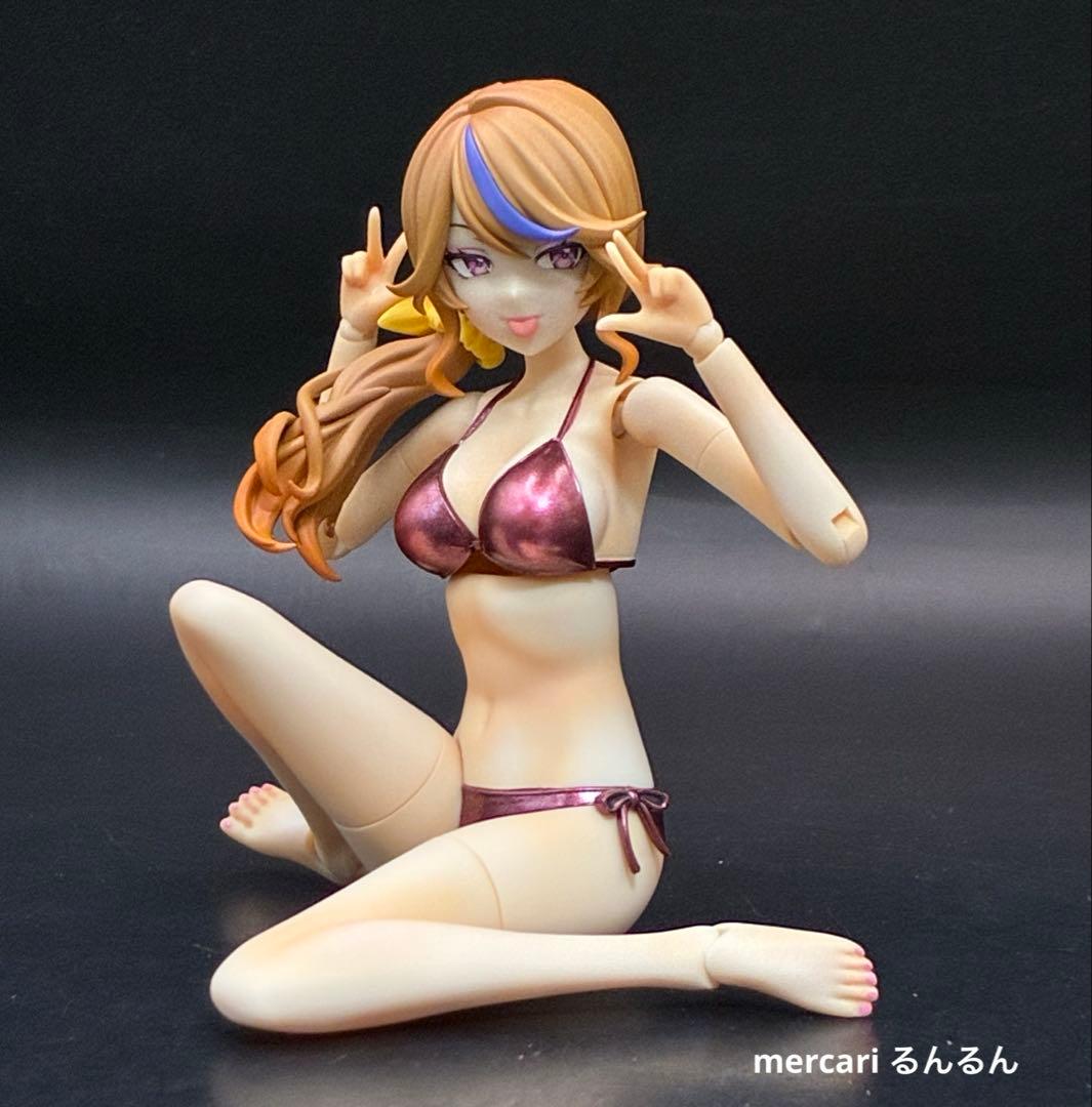 創彩少女庭園一条星羅【水着】ヘアアレンジver＋アレンジウィッグ×2 塗装完成品