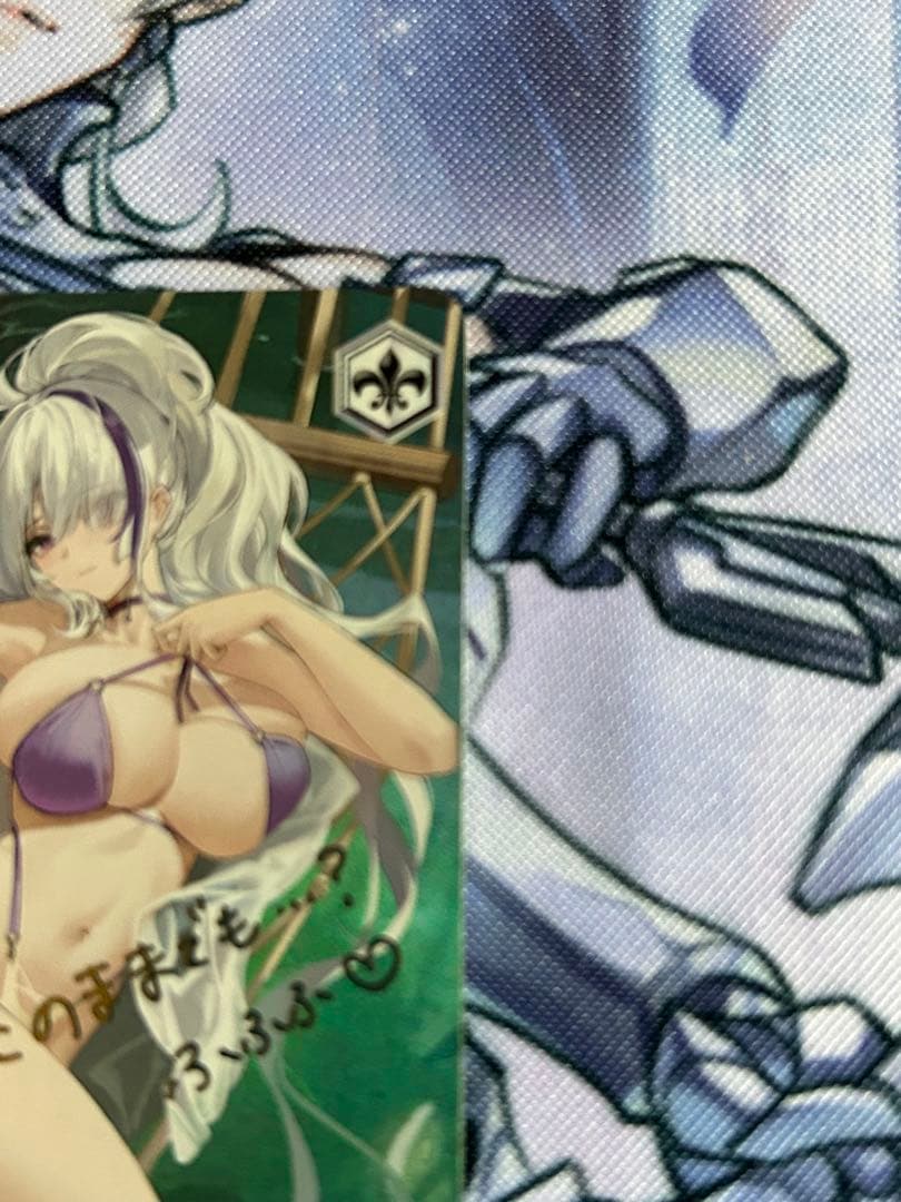 雲仙　サイン入り SPカード　ヴァイスシュヴァルツ