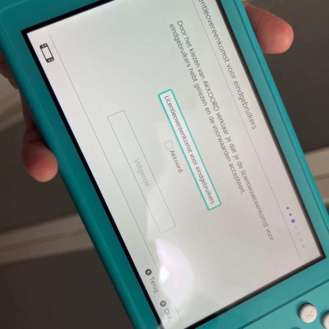 合馬公式 Nintendo Switch Lite アクアブルー 本体