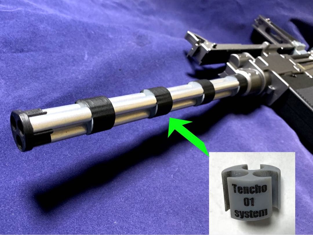 【3個セット】AA-12 バレル収束機 東京マルイ 電動ショットガン sgr12