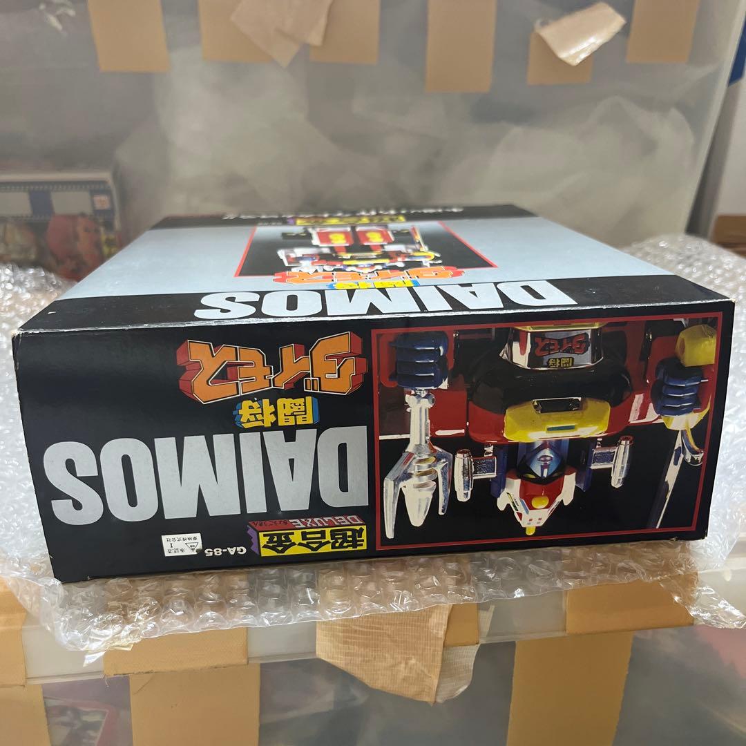 ⚠️未使用デッドストック　正規品　闘将ダイモス　超合金　当時物　永遠の名作