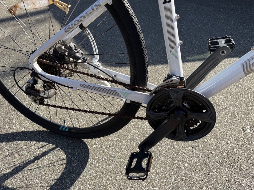 ハ*ツ様 福岡直接取引Bianchi C変速3✖︎8段Size47 発送しません