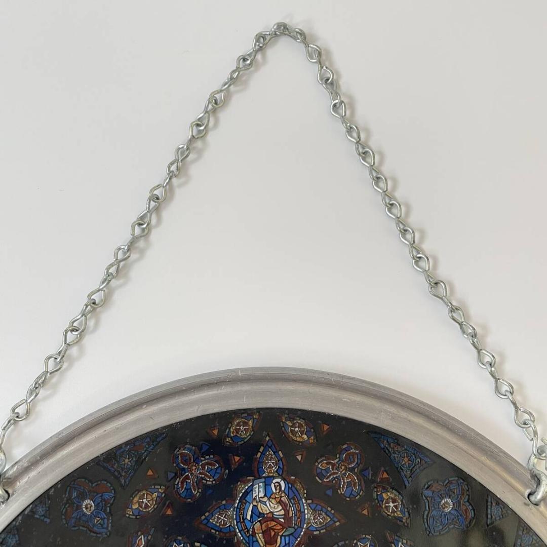 【希少】セントジョン ザ ディヴァイン大聖堂 ステンドグラス チェーン付