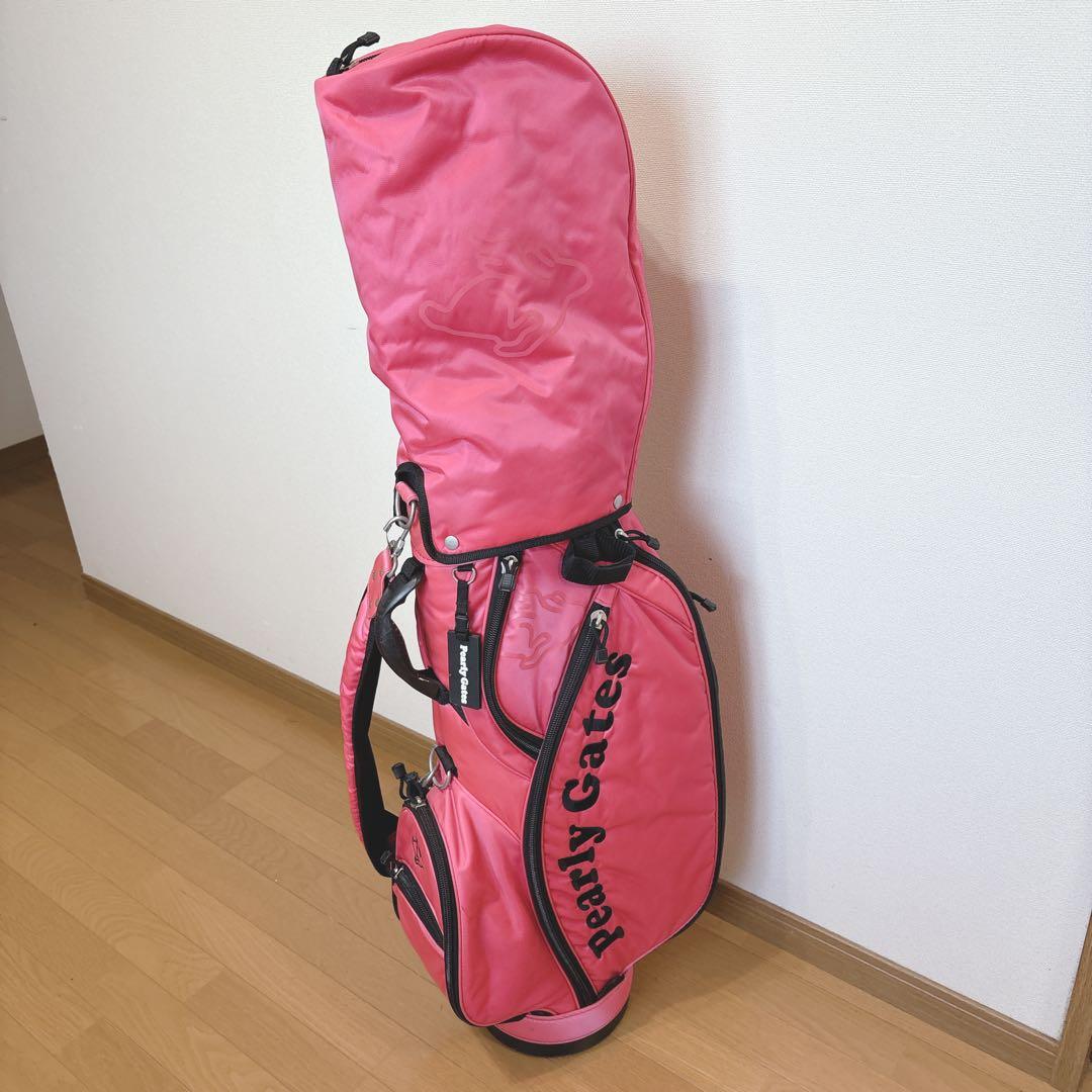 K399 パーリーゲイツ ピンクキャディバッグ