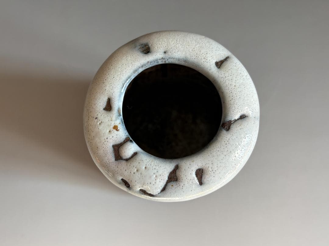 渋谷泥詩　萩焼　掛花入