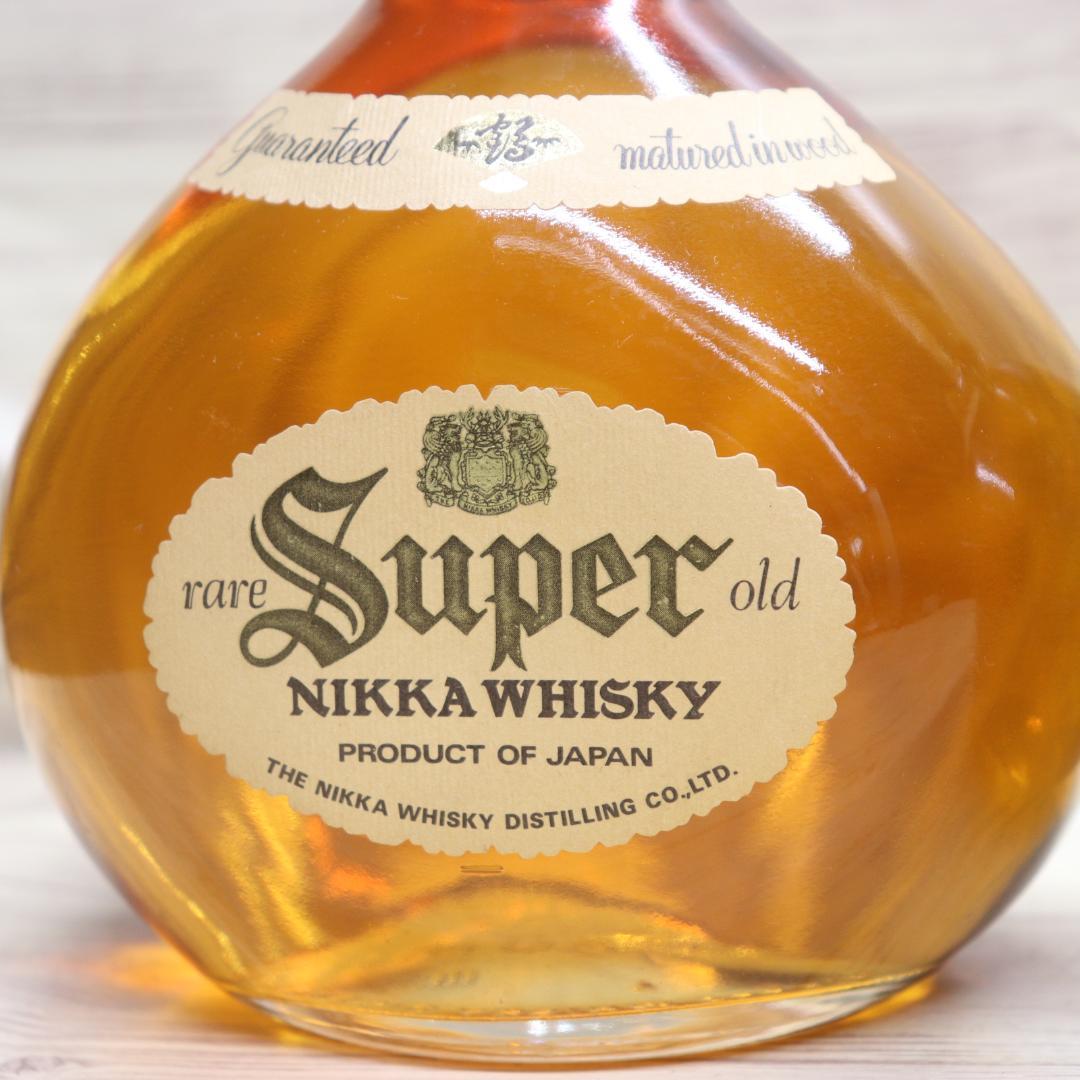 ◆未開栓 4本 スーパーニッカレアオールド  SR まとめ