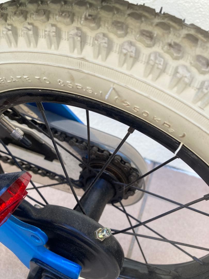 【直接引取限定】 Ravi 幼児用自転車 14インチ ブルー