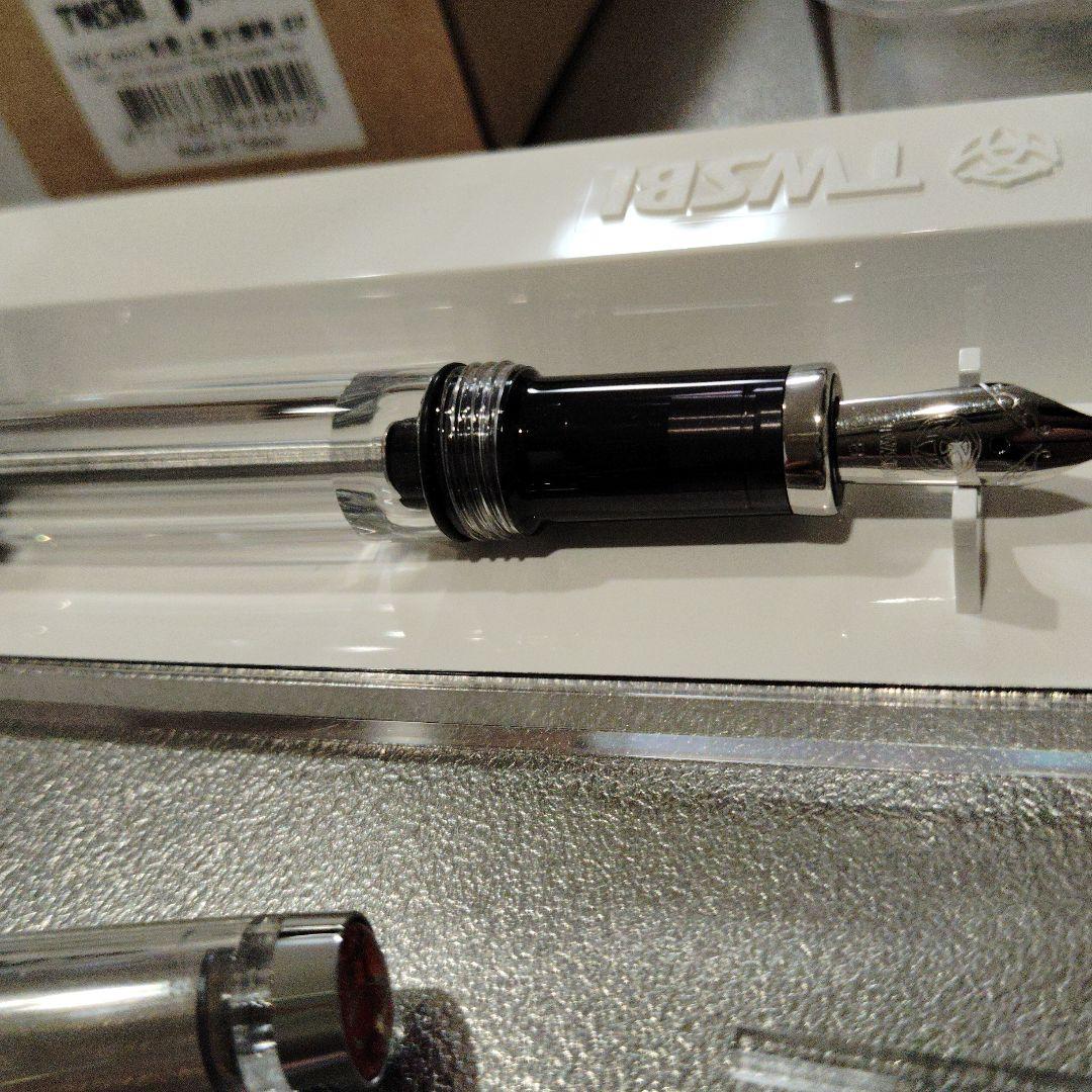 ツイスビー　VAC ダイヤモンドmini クリアスモーク　ＥＦニブ