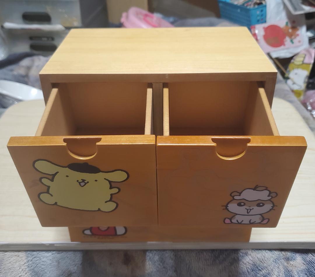 サンリオ 木製チェスト ハローキティ